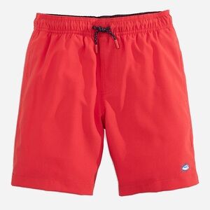 SOUTHERN TIDE Boys' Solid Swim Trunks